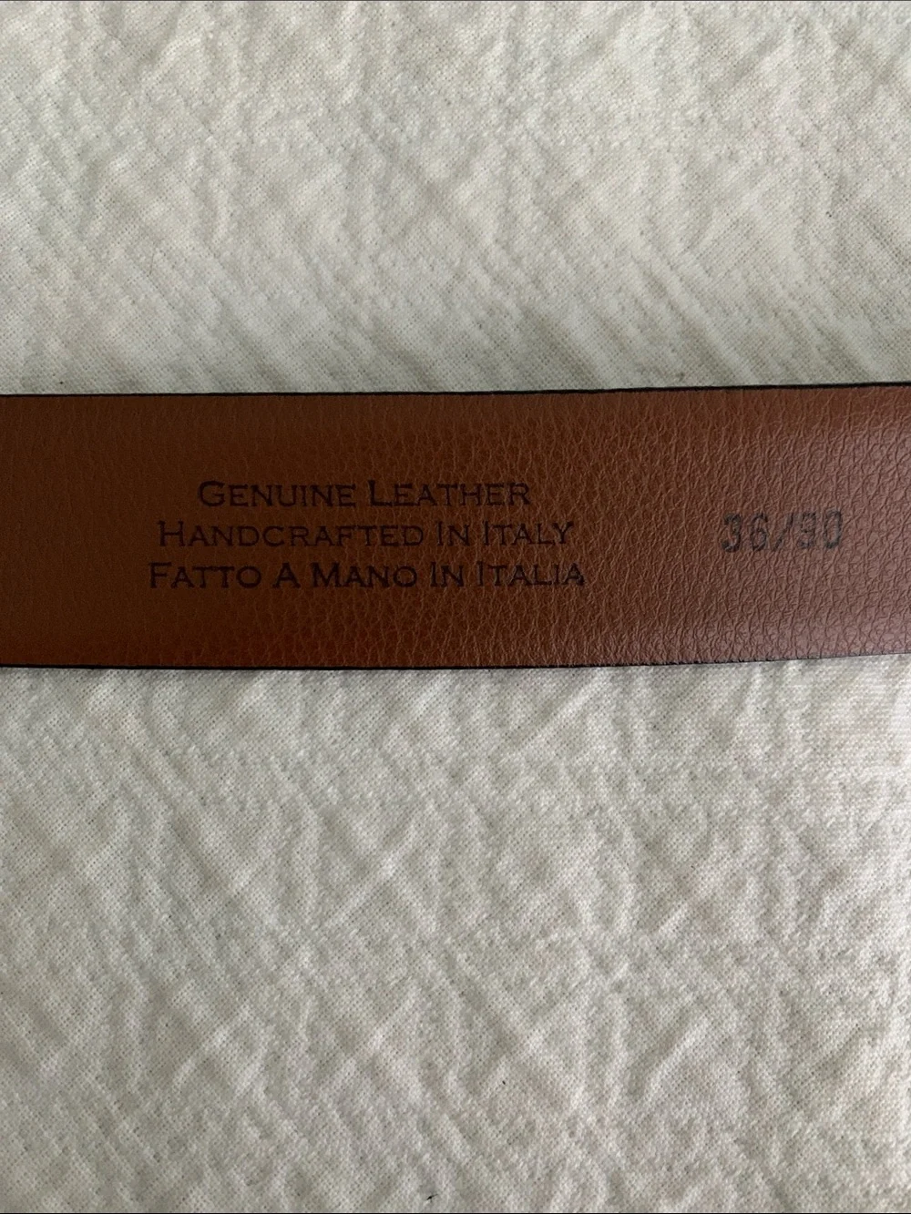 Joseph Abound leather belt size 36/38 brown